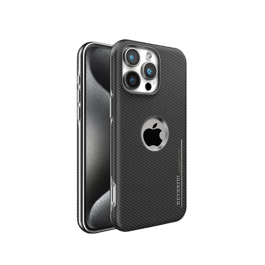 Magnetic Carbon Fiber Shockproof iPhone Case