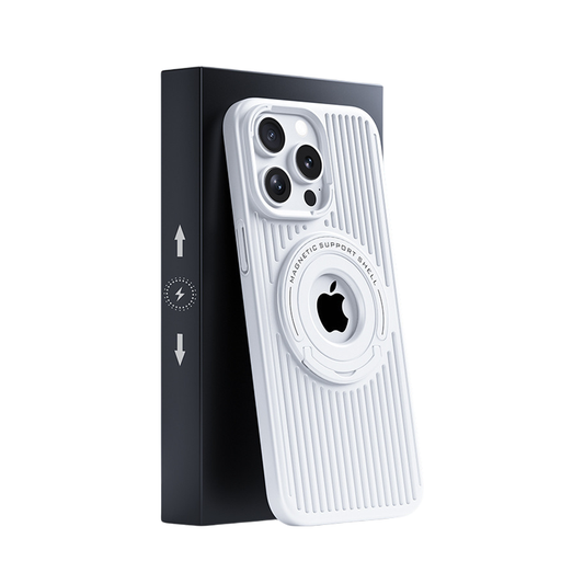 Heat Dissipation Magnetic Invisible Pull Rod Bracket iPhone Case