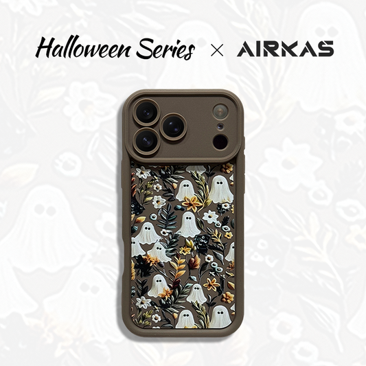 AIRKAS Ghost Garden iPhone Case – Cute, Protective & MagSafe Compatible
