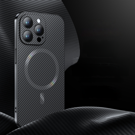 Electroplated Carbon Fiber Case for iPhone 16 / 15 series – Ultra Light. Ultra Protected.