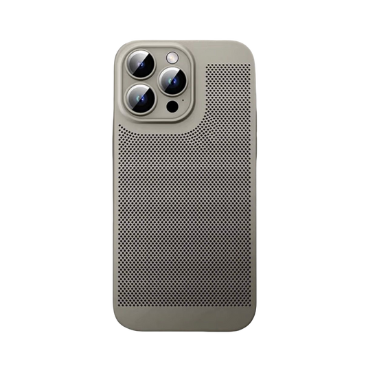 Mesh Heat Dissipation Breathable Anti-Fingerprint Protection Phone Case