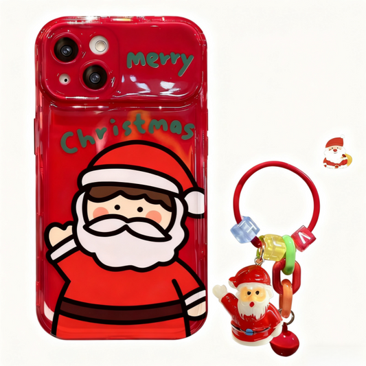 AIRKAS Santa Mirror Flip Case | AIRKAS for iPhone 16 Pro
