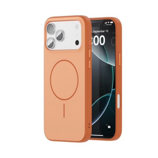 AIRKAS Micro-Matte Anti-Fingerprint Finish, Strong MagSafe iPhone 17 Pro Max Case with