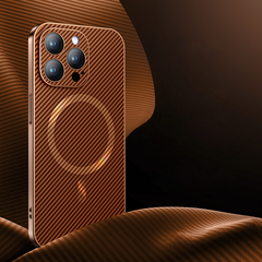 Electroplated Carbon Fiber Case for iPhone 16 / 15 series – Ultra Light. Ultra Protected.
