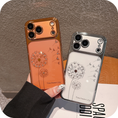 AIRKAS iPhone 17 Magnetic Shockproof Ice-Clear Case – Anti-Yellowing