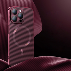 Electroplated Carbon Fiber Case for iPhone 16 / 15 series – Ultra Light. Ultra Protected.