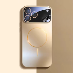 AIRKAS Magnetic Metal Ring 360° Lens Protection iPhone 17 Case