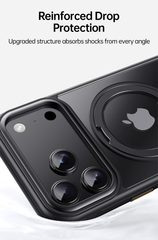 New Upgraded 360° Rotating Stand Magnetic Support High-End Case for iPhone 17