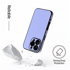 Minimalist Leather Texture Elegant Paste  iPhone Case