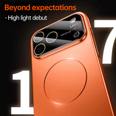 AIRKAS Magnetic Metal Ring 360° Lens Protection iPhone 17 Case