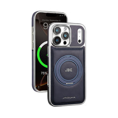 AIRKAS Luxury Leather 360° Rotating Stand iPhone Case with MagSafe for iPhone 17 Pro Max/ 16 / 15/ 14 / 13