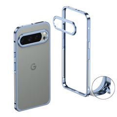 AIRKAS Premium Stainless Steel Frame Google Pixel 9 Pro Case – Slim, Durable Protection