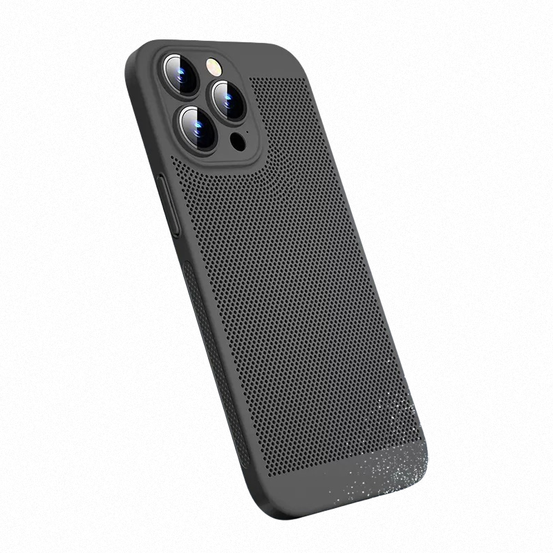 Mesh Heat Dissipation Breathable Anti-Fingerprint Protection Phone Case