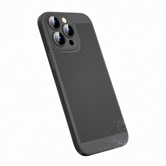 Mesh Heat Dissipation Breathable Anti-Fingerprint Protection Phone Case