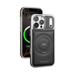 AIRKAS Luxury Leather 360° Rotating Stand iPhone Case with MagSafe for iPhone 17 Pro Max/ 16 / 15/ 14 / 13