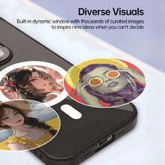 AIRKAS NFC Colorful E-Ink Magnetic Phone Case Best gift