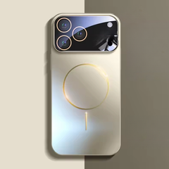 AIRKAS Magnetic Metal Ring 360° Lens Protection iPhone 17 Case