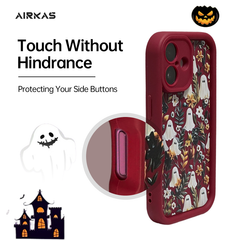 AIRKAS Ghost Garden iPhone Case – Cute, Protective & MagSafe Compatible