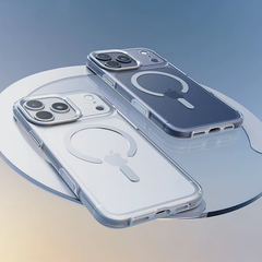 AIRKAS Dopamine Transparent Magnetic Case for iPhone 17 Series