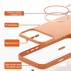AIRKAS Micro-Matte Anti-Fingerprint Finish, Strong MagSafe iPhone 17 Pro Max Case with