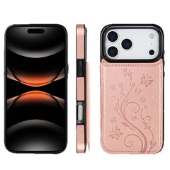 AIRKAS 2-in-1 Magnetic Card Holder Case for iPhone 17 Series