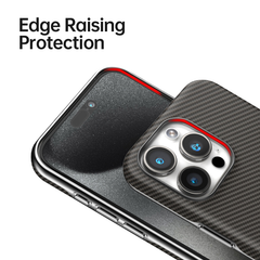 Magnetic Carbon Fiber Shockproof iPhone Case