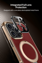 Business Professionals Magnetic Leather Case for iPhone 16/15/14