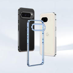 AIRKAS Premium Stainless Steel Frame Google Pixel 9 Pro Case – Slim, Durable Protection