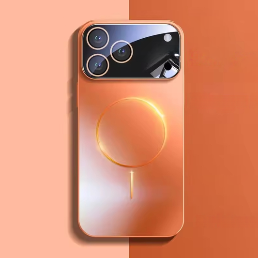 AIRKAS Magnetic Metal Ring 360° Lens Protection iPhone 17 Case
