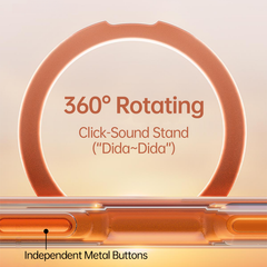 AIRKAS iPhone 17 Corner Airbags Magnetic Shockproof Ice-Clear Case – Anti-Yellowing & Full-Edge Protection