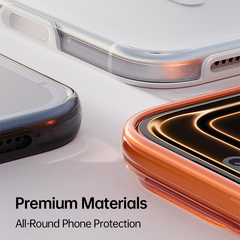 AIRKAS Dopamine Transparent Magnetic Case for iPhone 17 Series