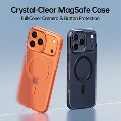 AIRKAS Dopamine Transparent Magnetic Case for iPhone 17 Series