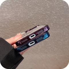 AIRKAS iPhone 17 Magnetic Shockproof Ice-Clear Case – Anti-Yellowing