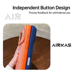 AIRKAS Heavy Duty Military-Grade Protection Phone Case with Reinforced MagSafe