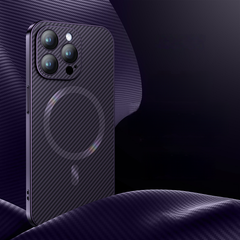 Electroplated Carbon Fiber Case for iPhone 16 / 15 series – Ultra Light. Ultra Protected.