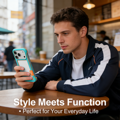 AIRKAS Frameless Cooling Shockproof Case for iPhone 17 Pro Max – Heat Dissipation