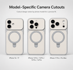 AIRKAS Outdoor Magnetic Ring Stand Phone Case