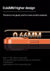 AIRKAS Magnetic Metal Ring 360° Lens Protection iPhone 17 Case