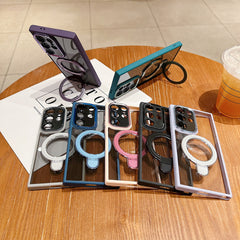 Samsung Precision Ring Stand Case Full Camera Shield For S26/S25/S24 Ultra