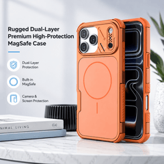 AirGuard Premium Rugged High-Protection Magnetic iPhone 17 Promax Case