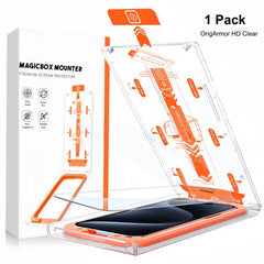 Privacy Screen Protector / OrigArmor HD Protector For iPhone 15-17 Series - 9H Military-grade shatterproof tempered glass