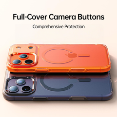 AIRKAS Dopamine Transparent Magnetic Case for iPhone 17 Series
