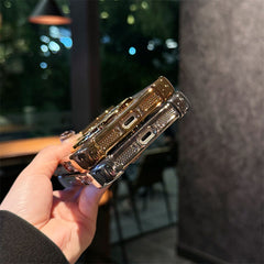 Sparkle Ring Stand Case with Removable Glitter Back Insert
