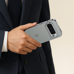 AIRKAS Premium Stainless Steel Frame Google Pixel 9 Pro Case – Slim, Durable Protection