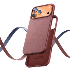 AIRKAS MagSafe Tech Fabric Protection Case for iPhone 17 Pro Max – Wireless Charging Compatibility