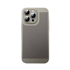 Mesh Heat Dissipation Breathable Anti-Fingerprint Protection Phone Case