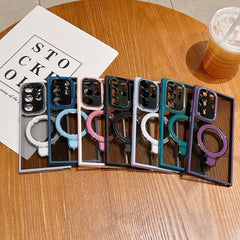 Samsung Precision Ring Stand Case Full Camera Shield For S26/S25/S24 Ultra