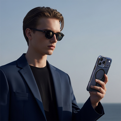 AIRKAS Dopamine Transparent Magnetic Case for iPhone 17 Series