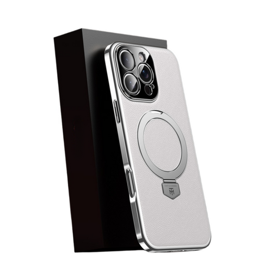 Business Professionals Magnetic Leather Case for iPhone 16/15/14