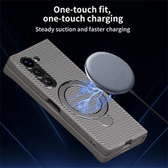 Samsung Z Flod Magnetic 360 Rotating Bracket Anti-Fall Phone Case